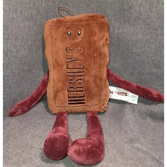 Hershey's S'Mores Melton Anthropomorphic Chocolate Bar 15" Plush Candy Doll - Picture 1 of 3